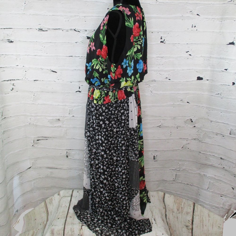 Calvin Klein Plus Patchwork Print Maxi Dress - image 5